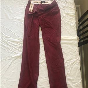 The limited red vintage pants